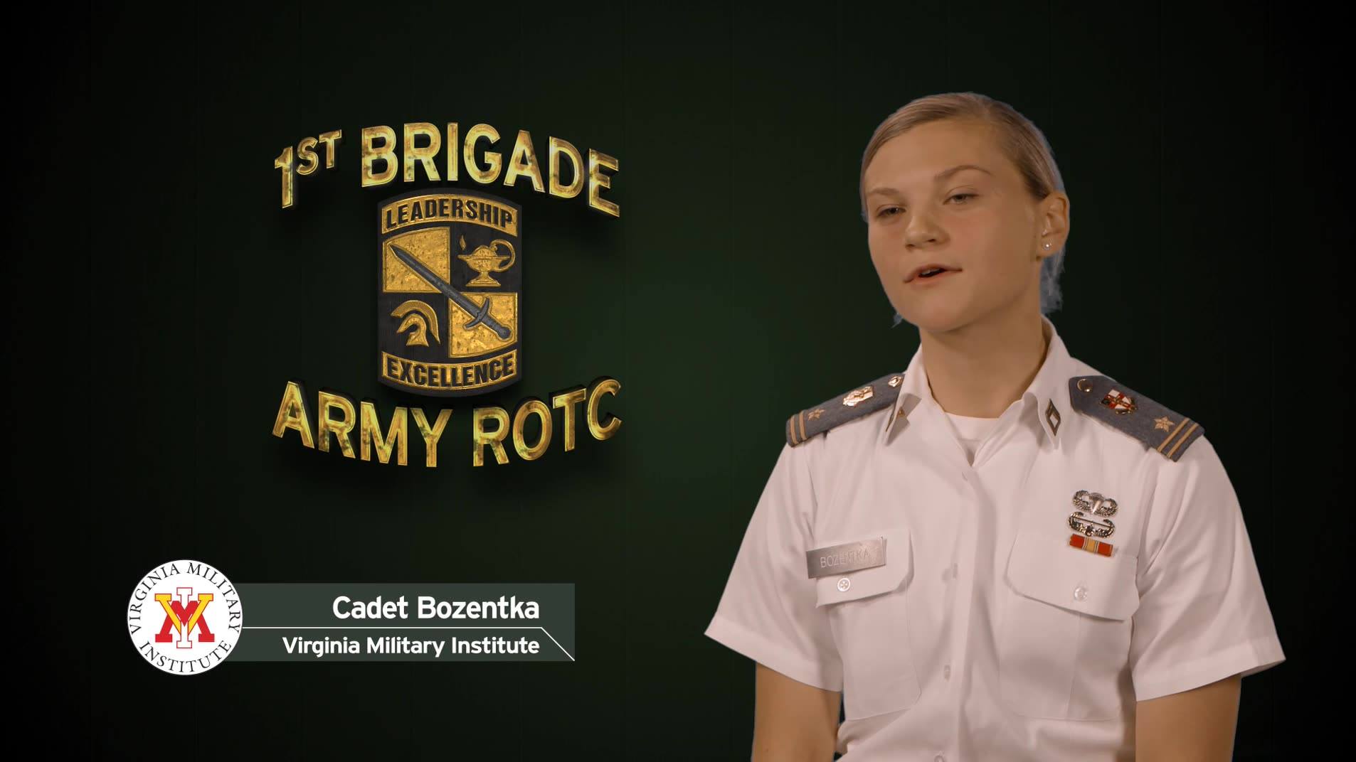 As we highlight Virginia Military Institute we're going to let Second ...