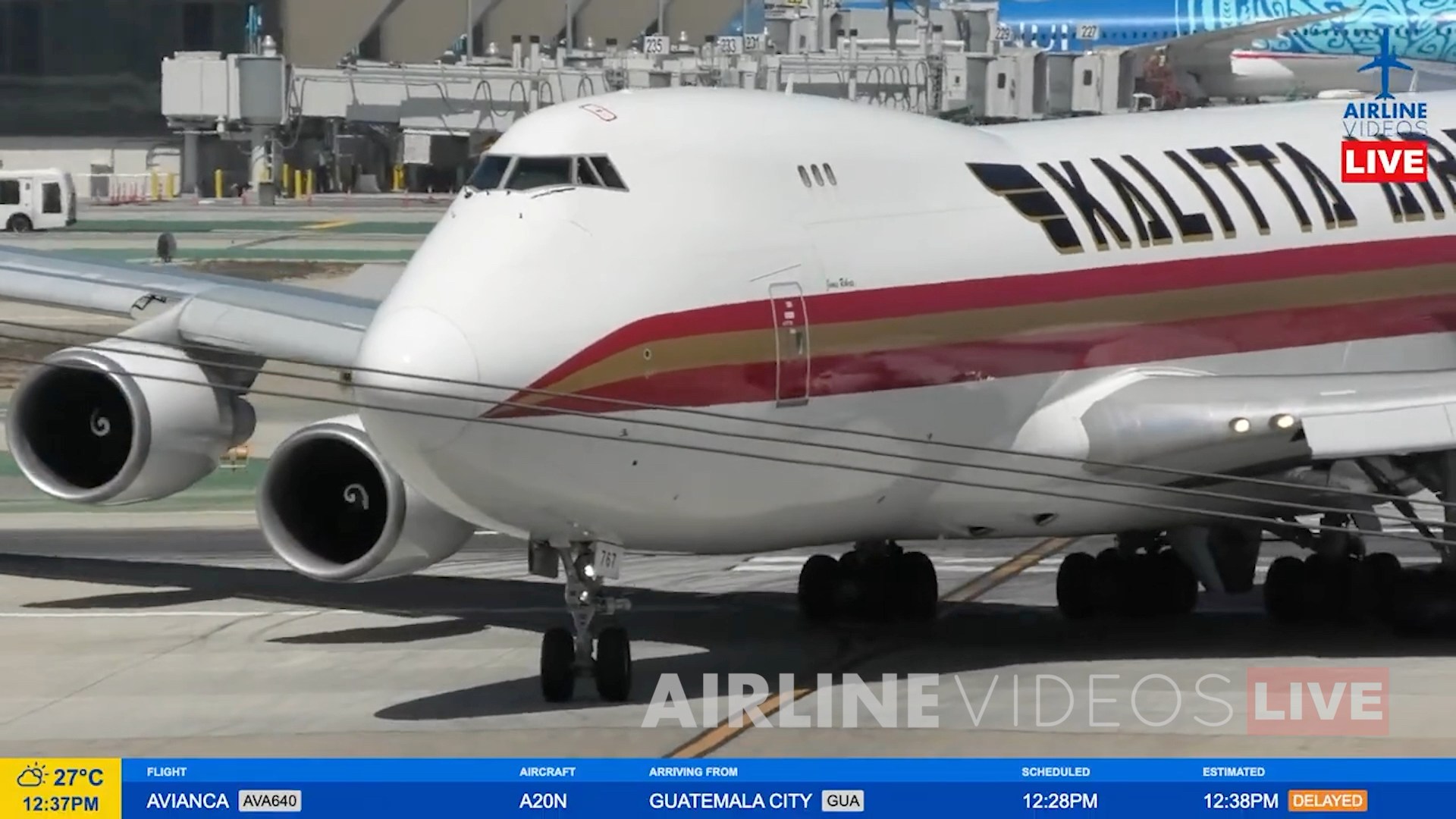 A 20-year-old Boeing 747-400F, first delivered to Nippon Cargo
