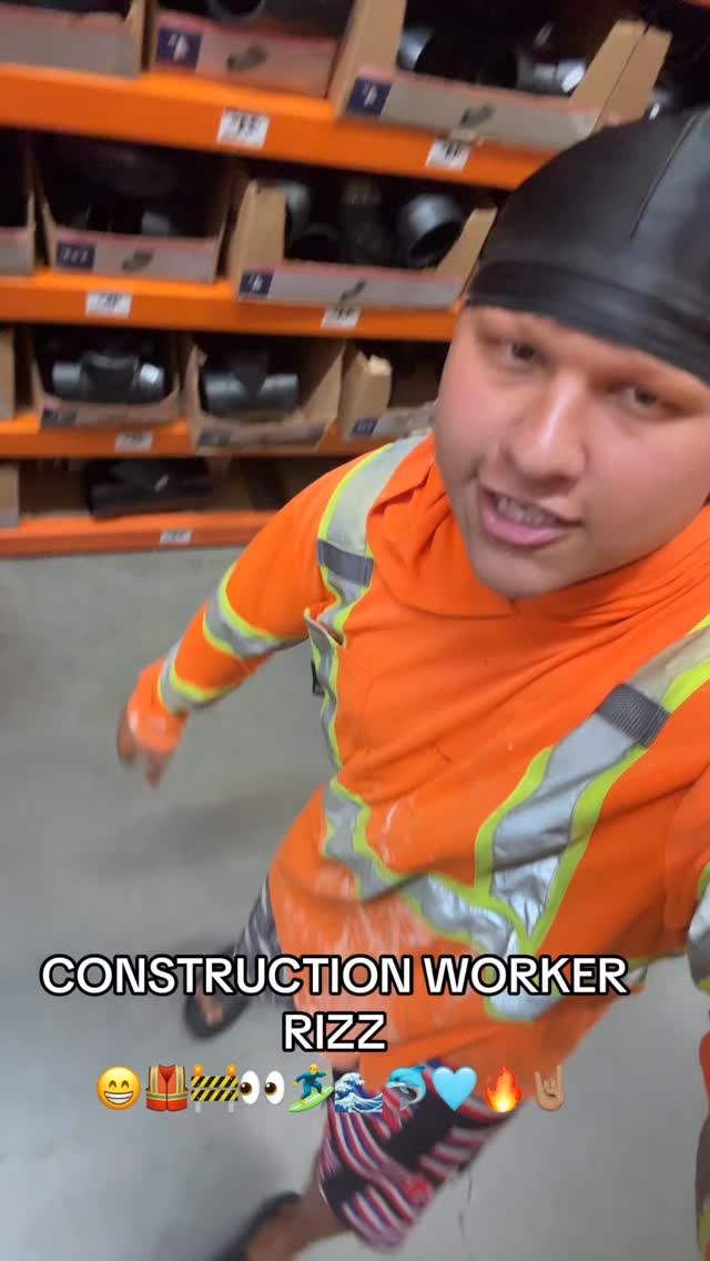 CONSTRUCTION WORKER RIZZ #hawaii #island #suave #suaveucito | Rey ...