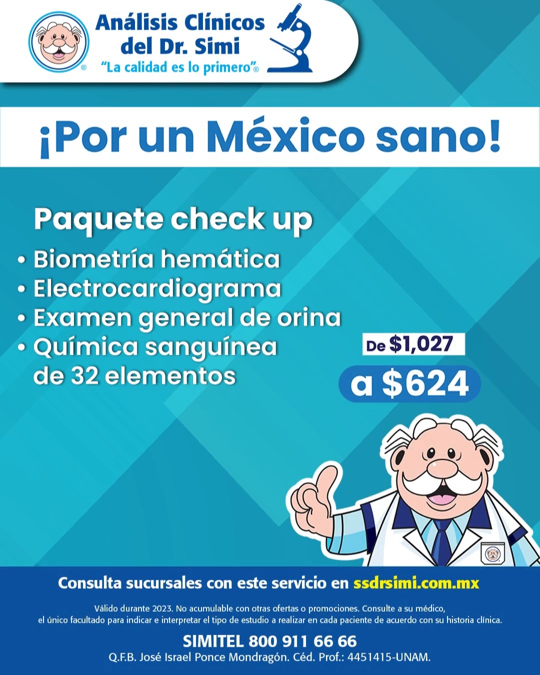 Un chequeo básico no hace daño. Acércate a nuestras unidades y conoce ...