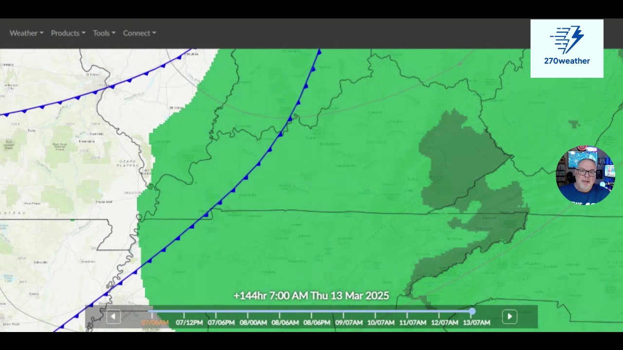 Friday, March 7, 2025 weather for the 270 area code and beyond | Chris ...