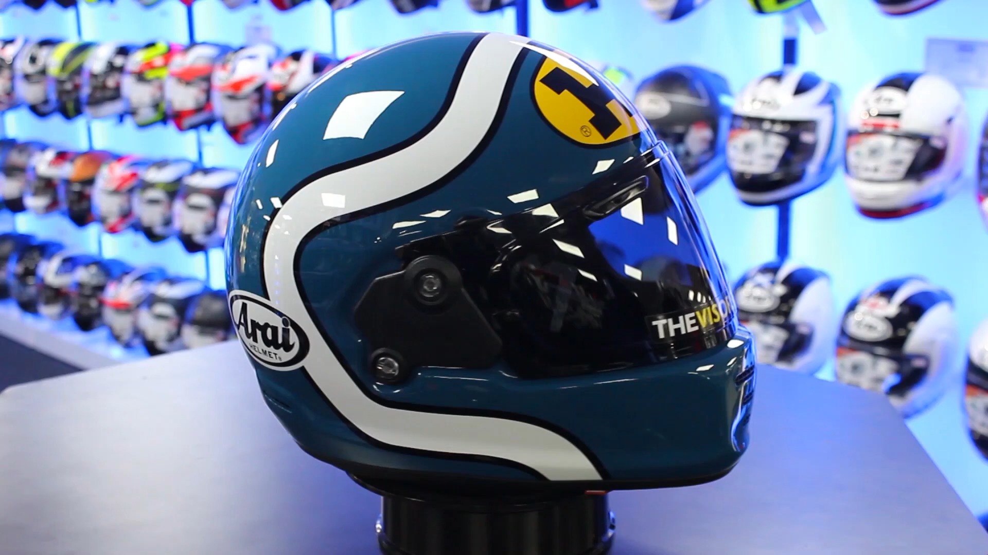 Introducing the NEW Arai Rapide - a helmet that fits in with your