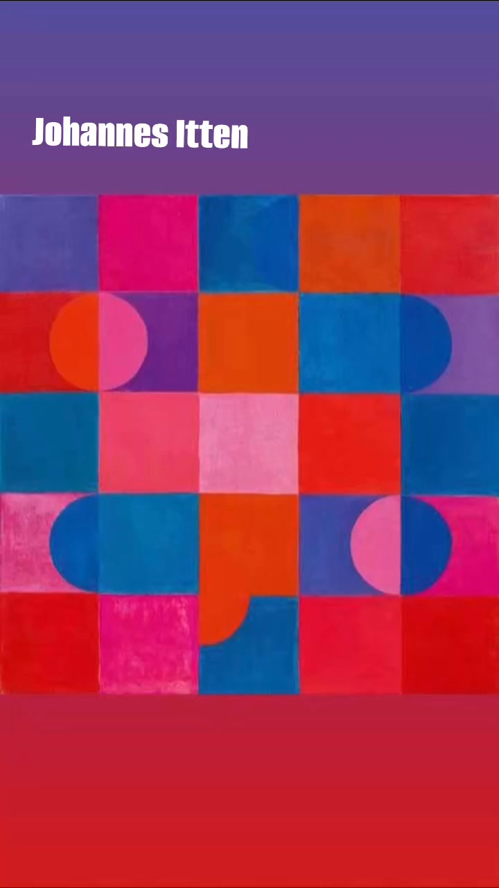 Johannes Itten, from the book 