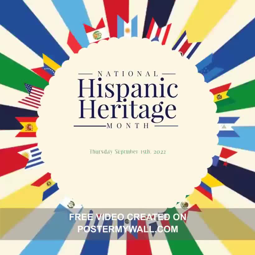 National Hispanic Heritage Month is here and we are ready to celebrate ...
