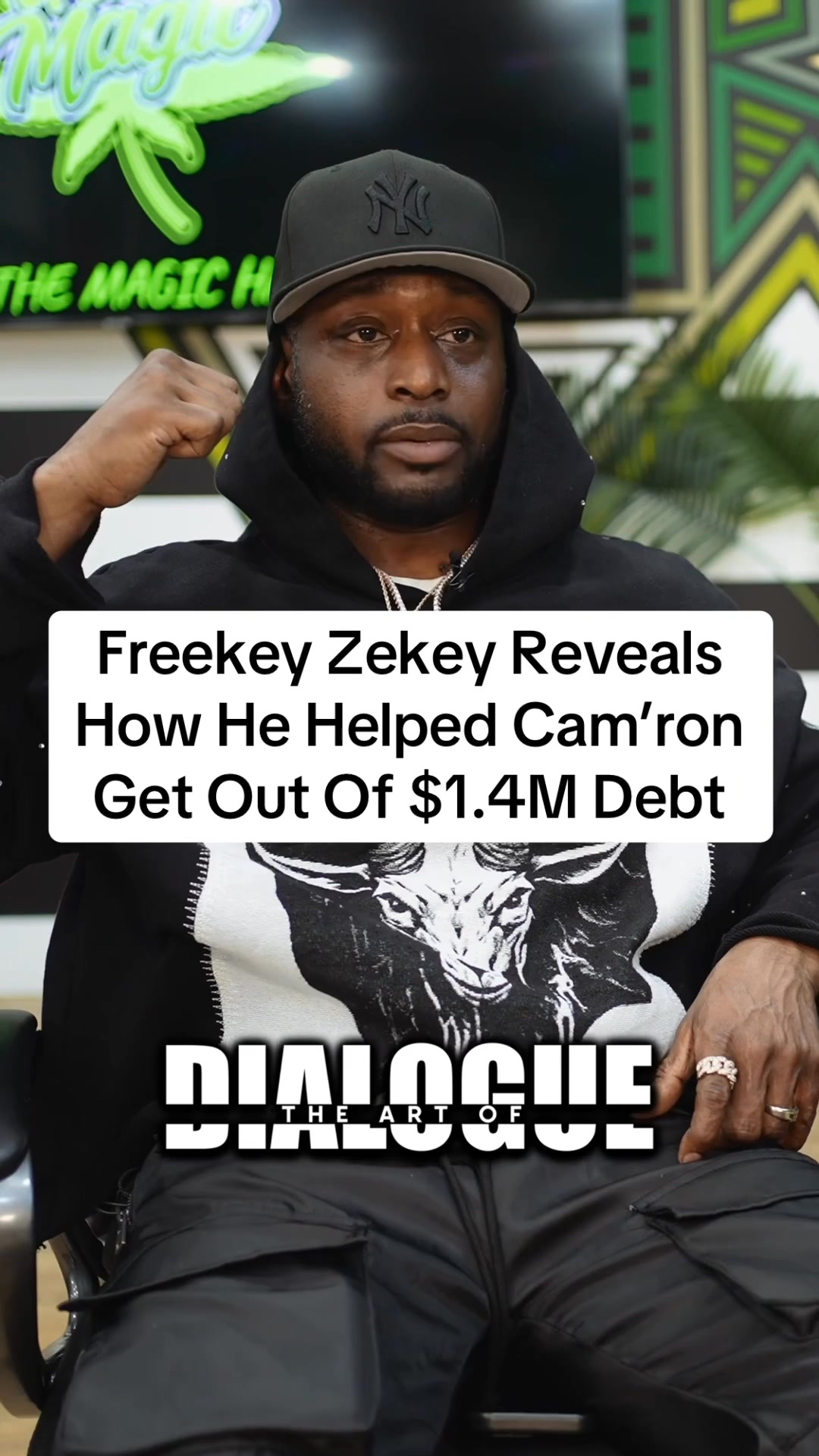 Freekey Zekey Reveals How He Helped Cam’ron Get Out $1.4M Debt. Part 2 ...