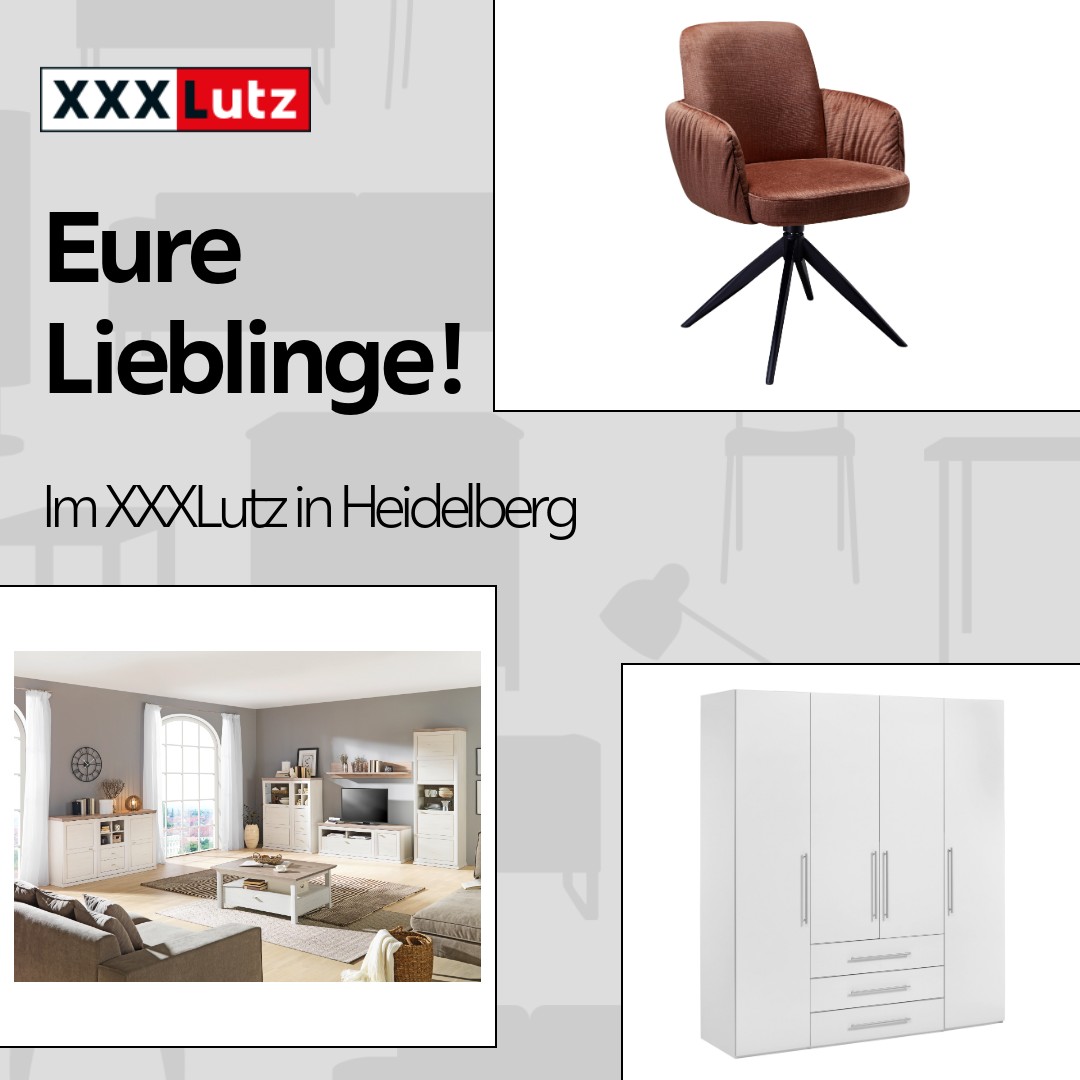 Wir präsentieren: Die Favoriten aus deinem XXXLutz Möbelhaus in Heidelberg. | XXXLutz Deutschland