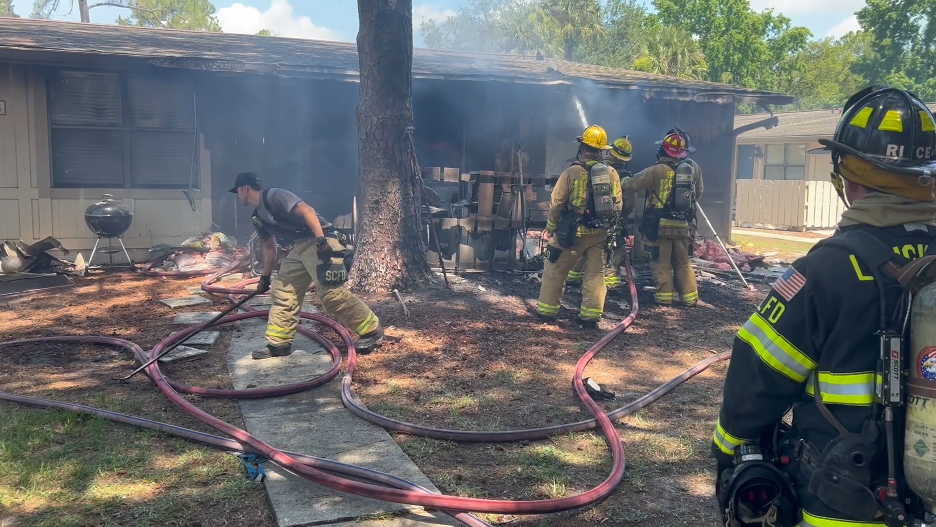 🔥Today at 11:33am working structure fire on Mosswood Cir Apt unit in ...