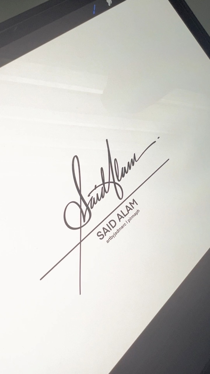 Said Alam | #signaturedesign #sign #signatureart #artbyjadmerc #pirmaph ...