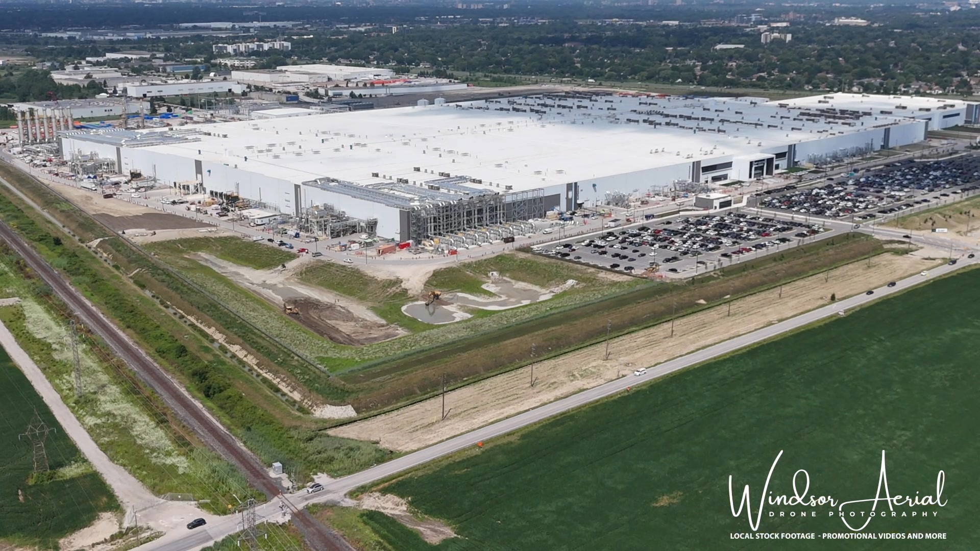 The Nextstar Battery Plant property in Windsor Ontario is nearing ...