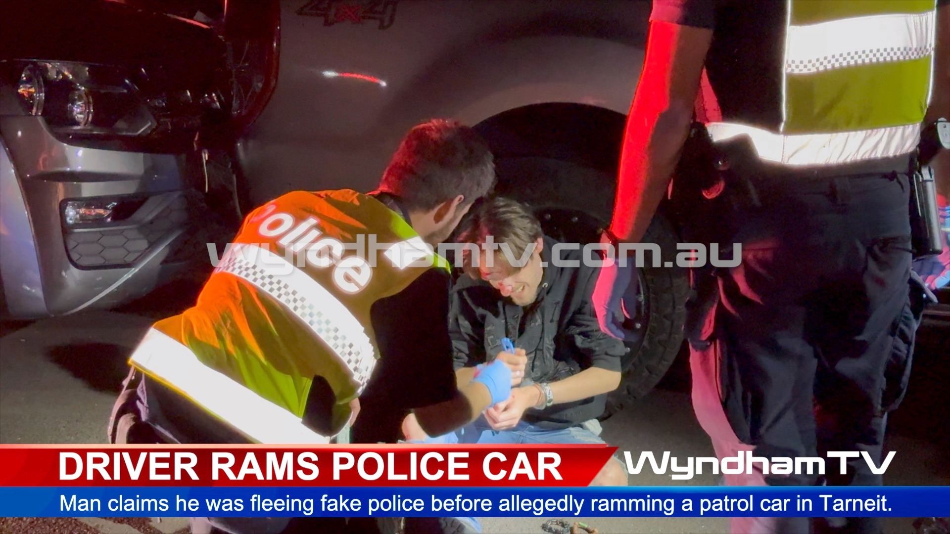 Wyndham TV - 🚔 DRIVER RAMS POLICE CAR | TARNEIT 🚔 A... | Facebook