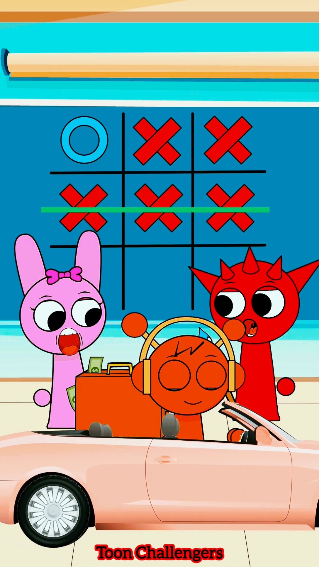 Pinki and Raddy are back at it again with their hilarious Tic-Tac-Toe ...