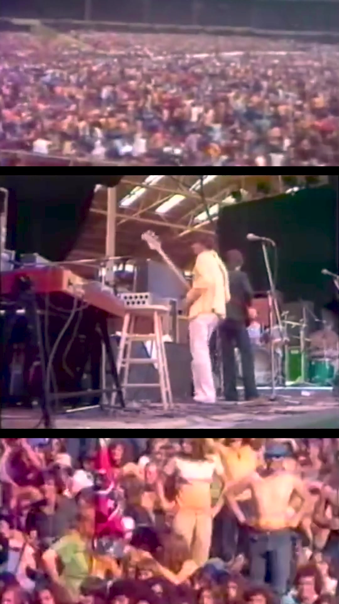 OnThisDay in 1974, The Band rocked Wembley Stadium with Crosby