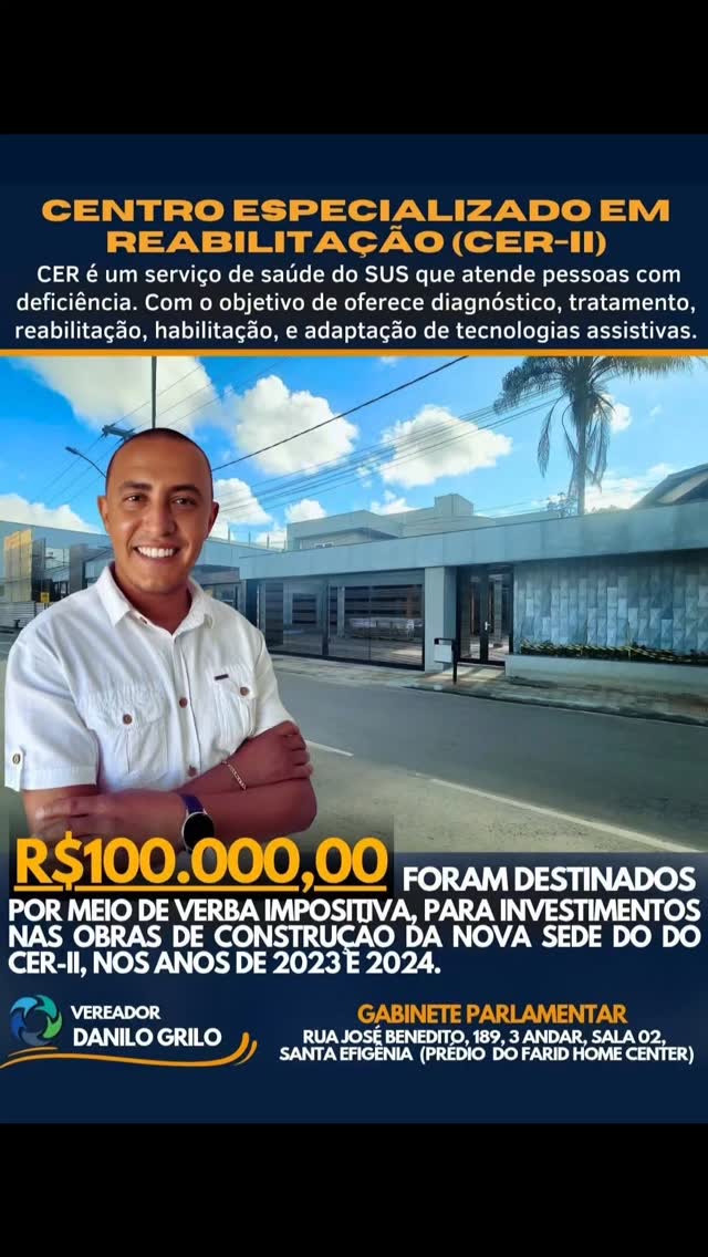 📢 Avanço importante para a saúde em Itabirito! O vereador Wellington ...
