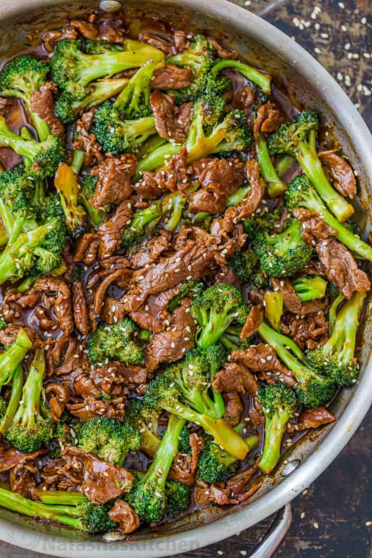 Beef and Broccoli is an easy, 1-pan, 30-minute meal that is loaded with ...