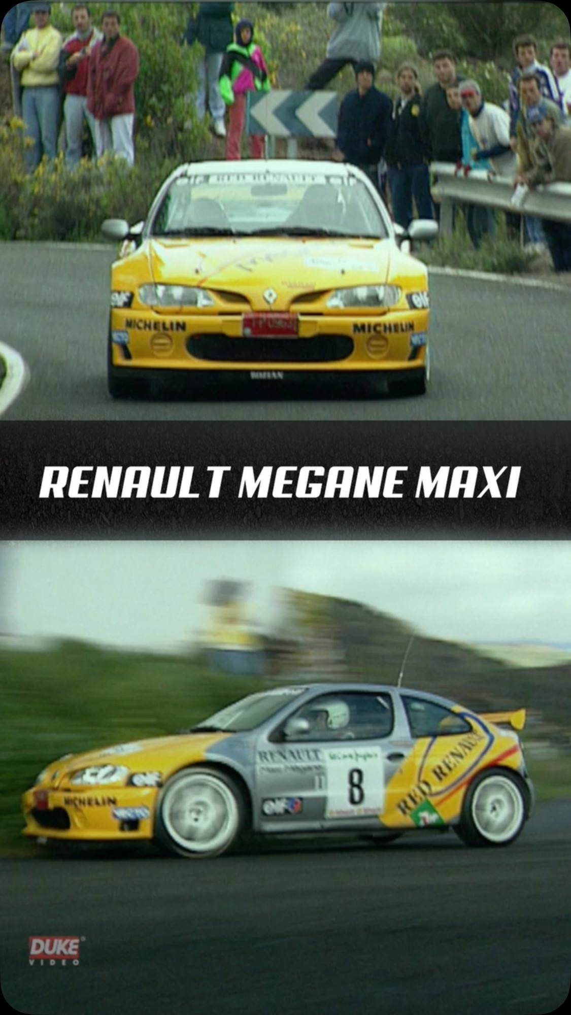 tbt to the 1996 Rallye El Corte Inglés and the screaming Renault