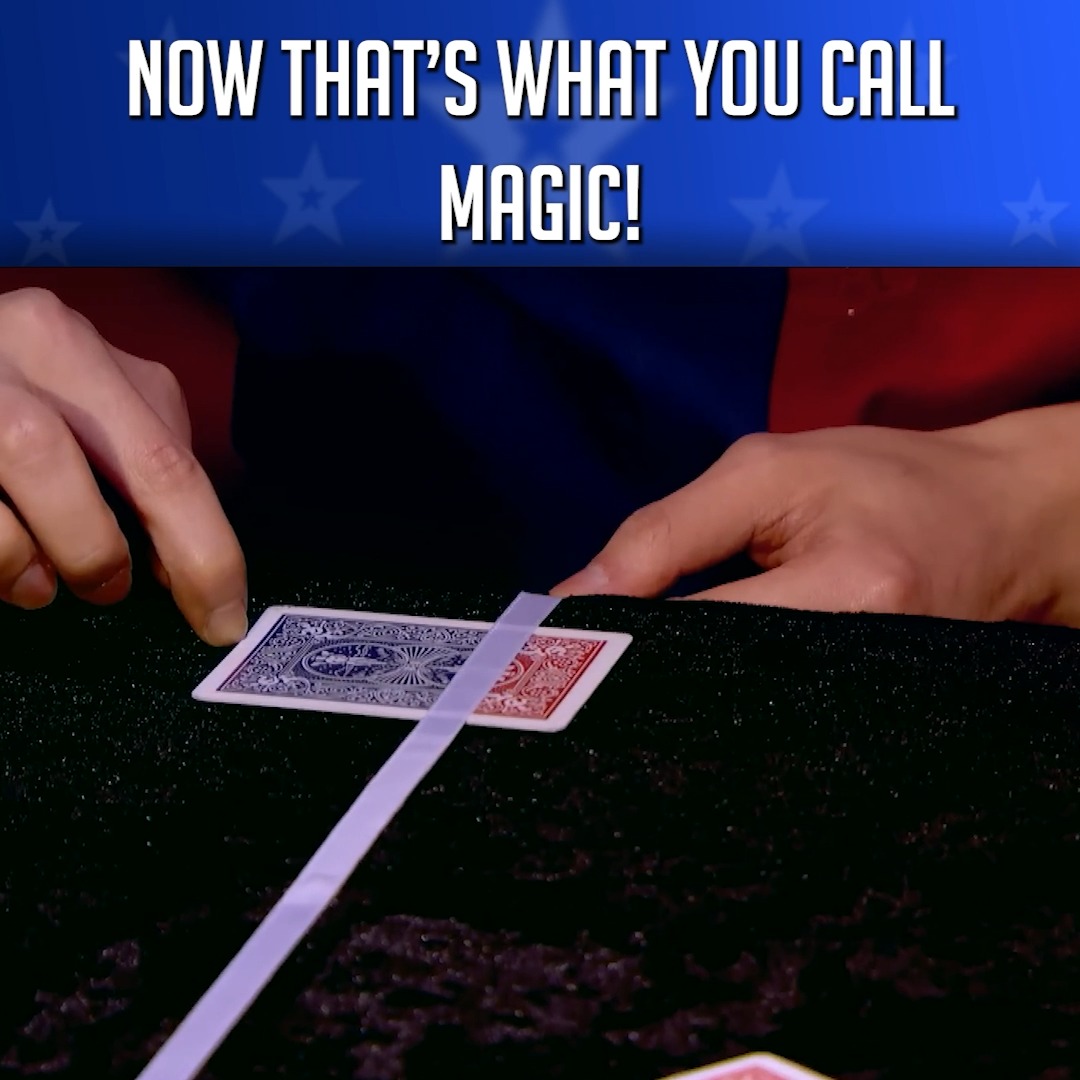 He made the judges believe in magic! #magic #magician #gottalent ...