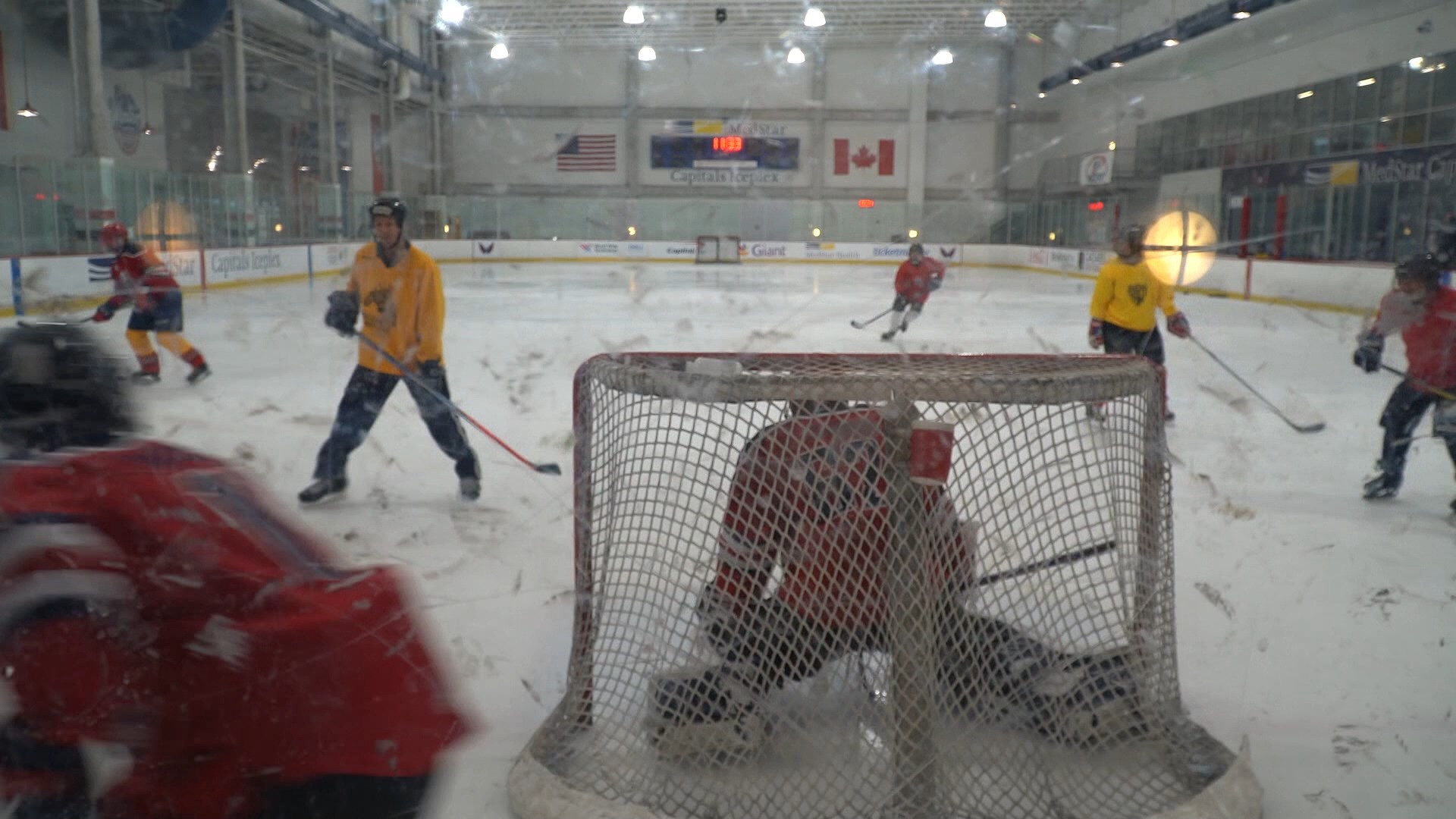 A hockey club made up of blind skaters are finding community 