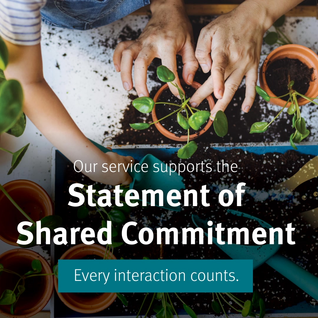 We are extremely proud of our Statement of Shared Commitment, and we’re ...