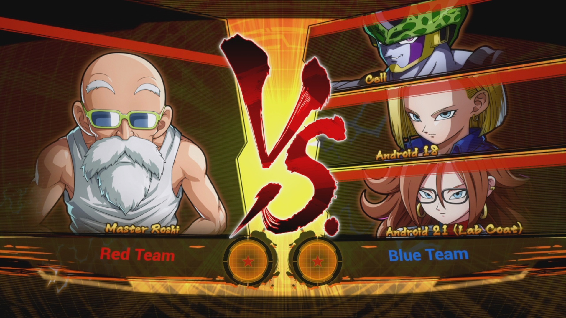Master Roshi vs Cell, Android 18 & Android 21 | DRAGON BALL FighterZ # ...