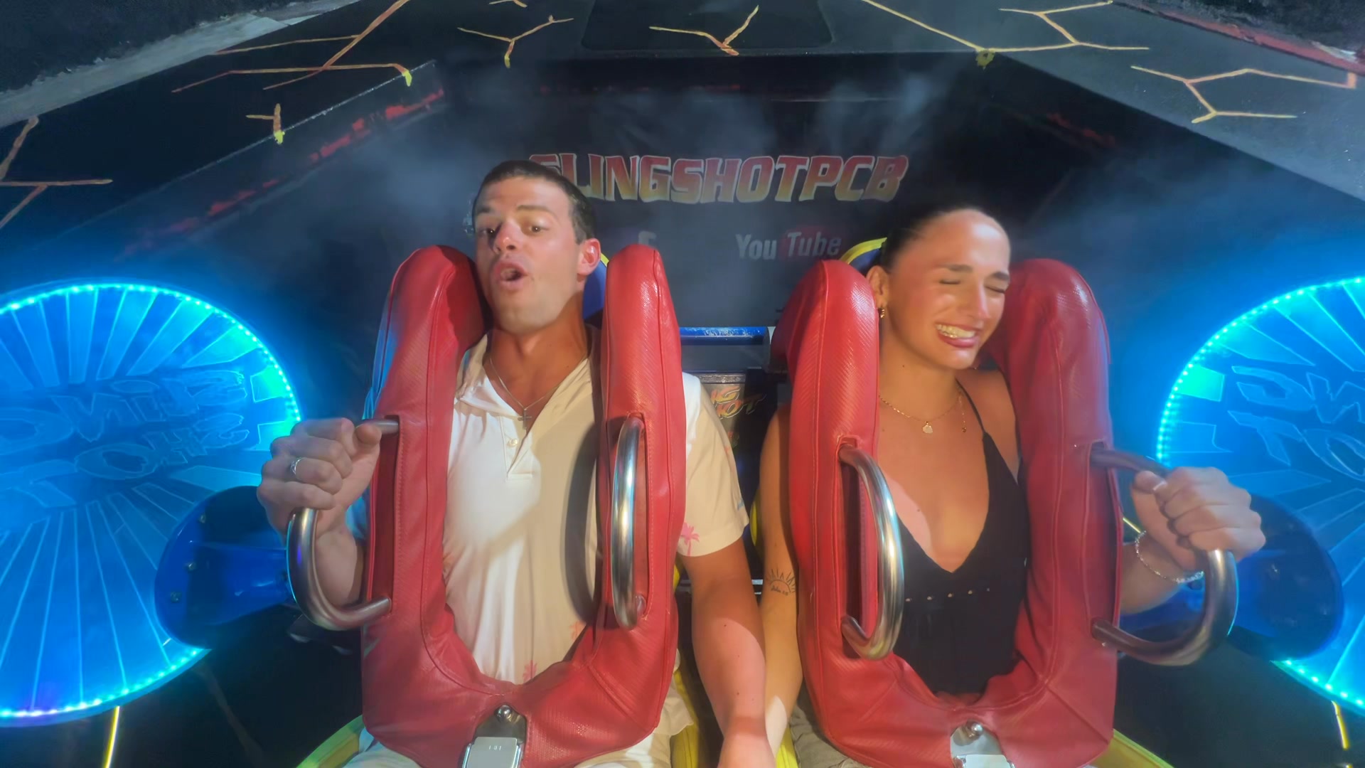 Daisy & Jack | Slingshot & Vomatron at Indy Speedway | Facebook