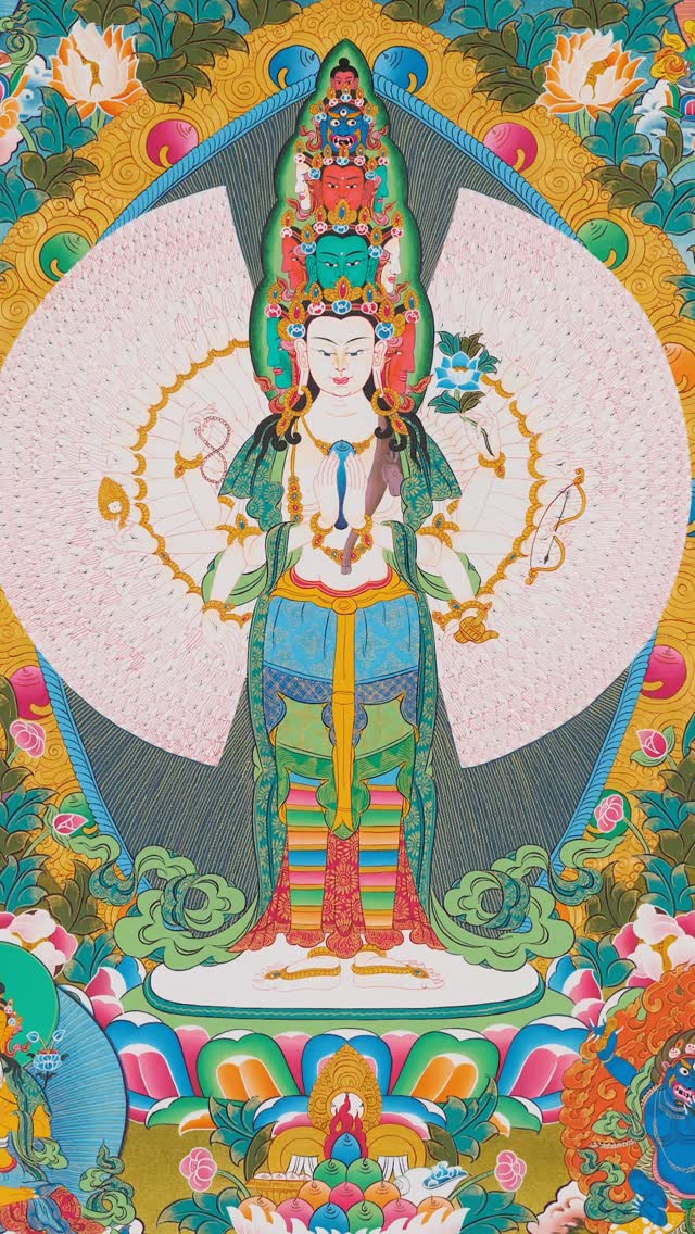 In every hand, a sacred vow. In every eye, boundless compassion. 🕊 The ...