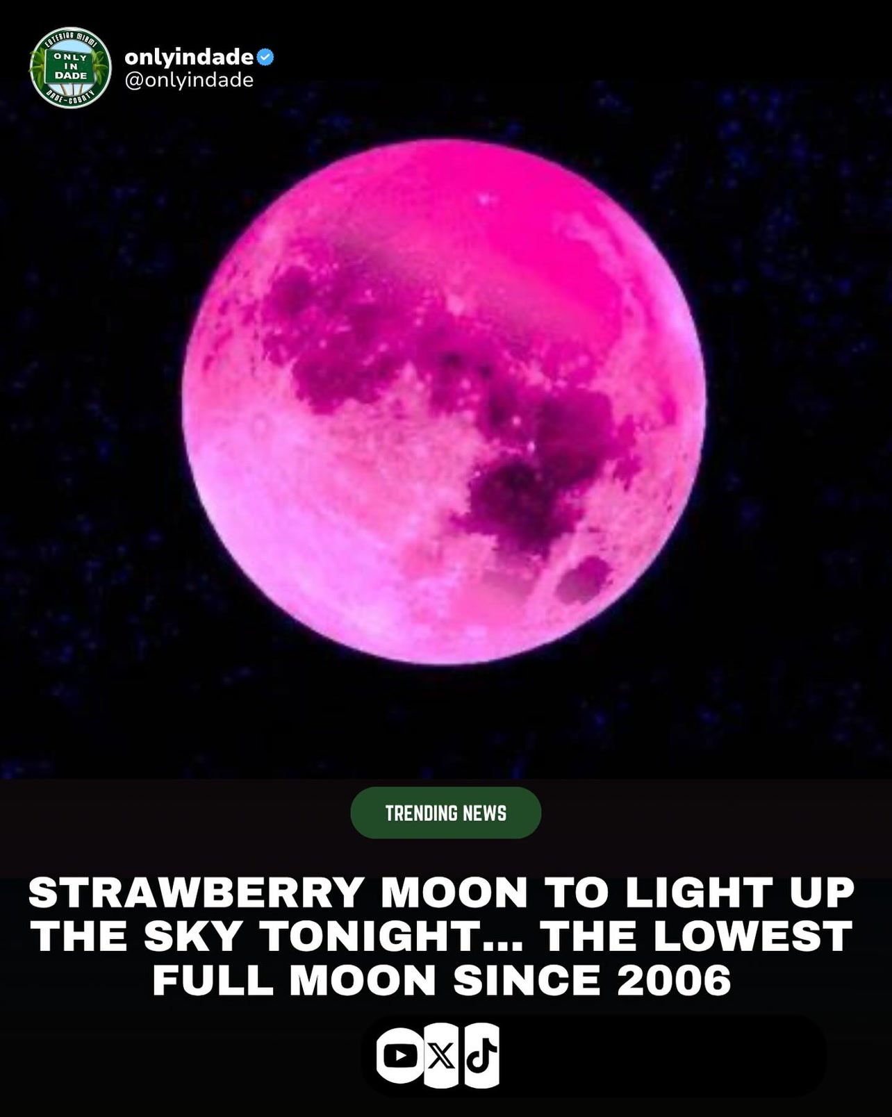 #Trending - The Strawberry Moon is set to light up the sky on June 11 ...