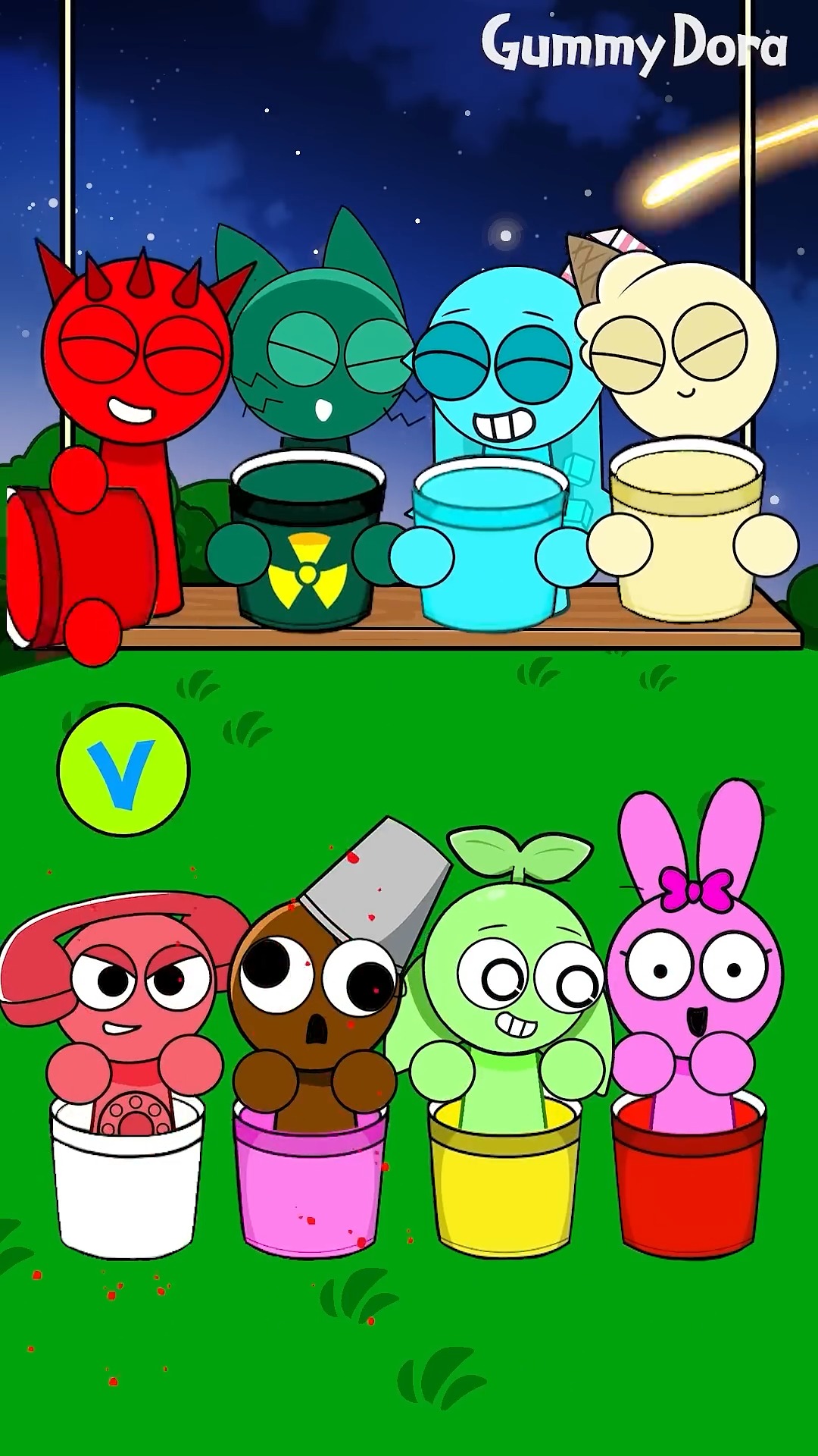 Perfect Puzzle Challenge 2 - Jump into the correct color bucket