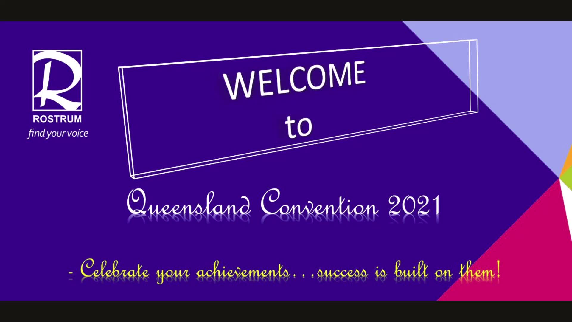 What a spectacular night !🤩 ROSTRUM QLD 2021 CONVENTION- Awards Dinner ...