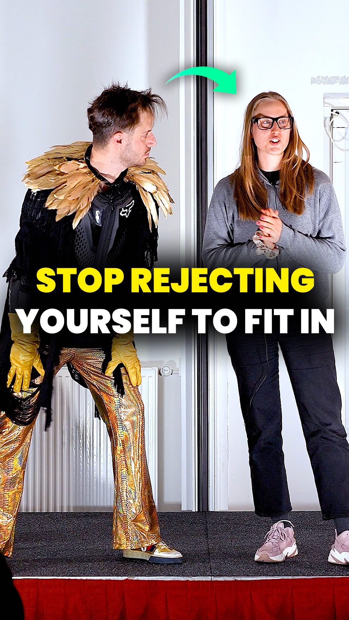 Stop REJECTING yourself to fit in! ⚠️⁣ ⁣ Follow @julienhimself for more ...