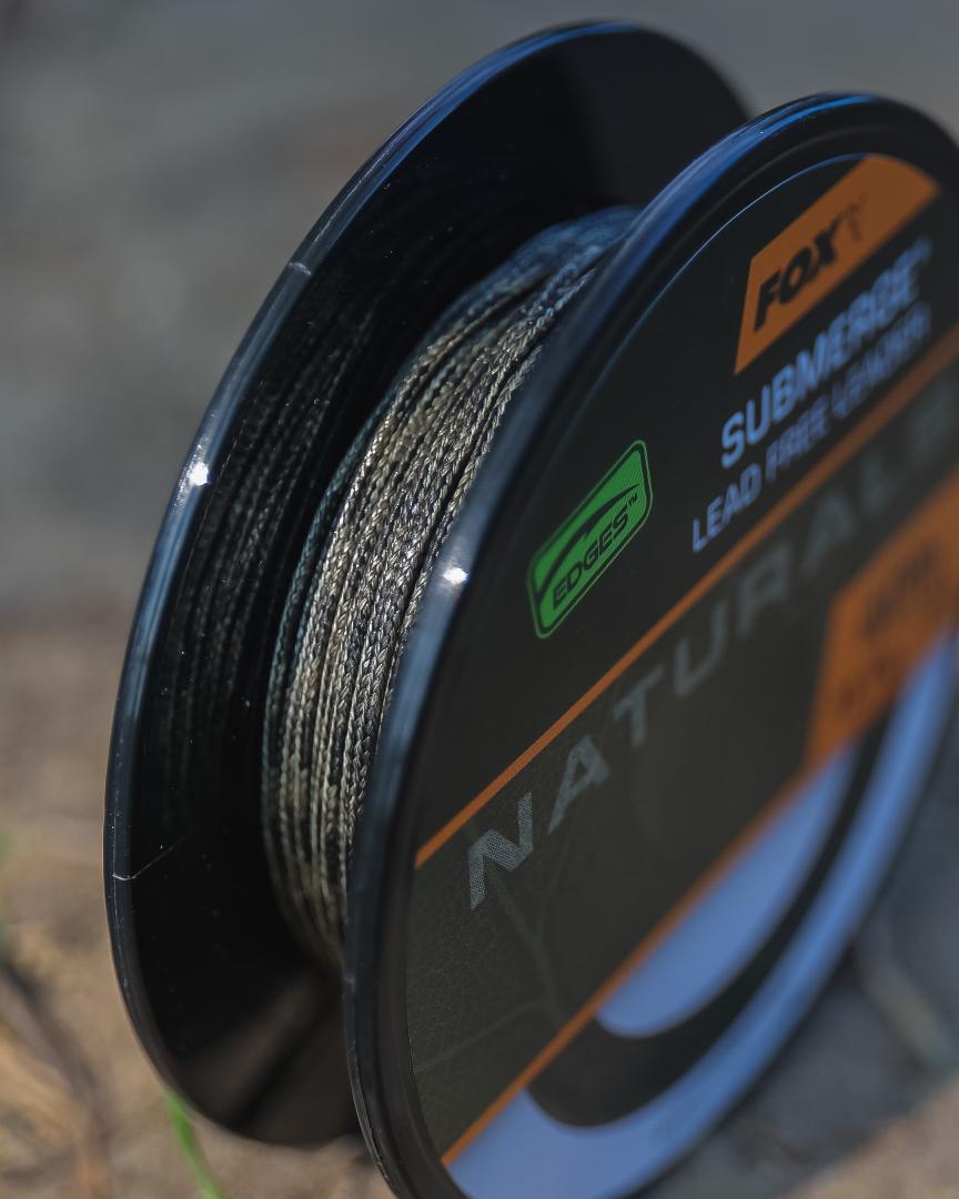 Fox Edges Naturals Submerge Leaders - Gamme Complete - Terminali Per Pesca