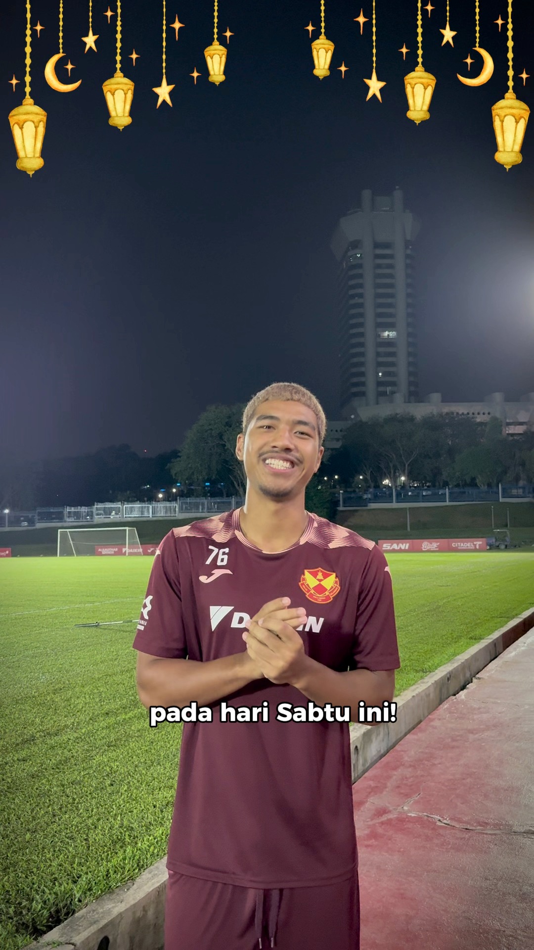 🫡 Izwan Yuslan ingin menjemput semua penyokong hadir ke stadium ...