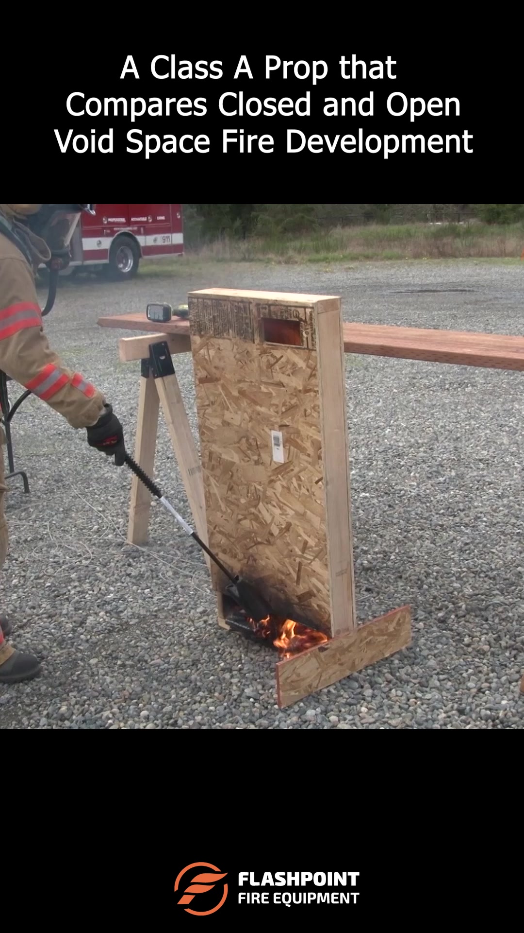 Comparison of fire development in a closed compartment versus one with ...