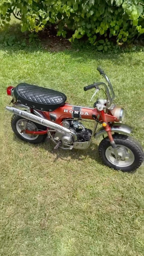 Mini beast, vintage soul. 🛵✨ Presenting the Dax Honda ST50