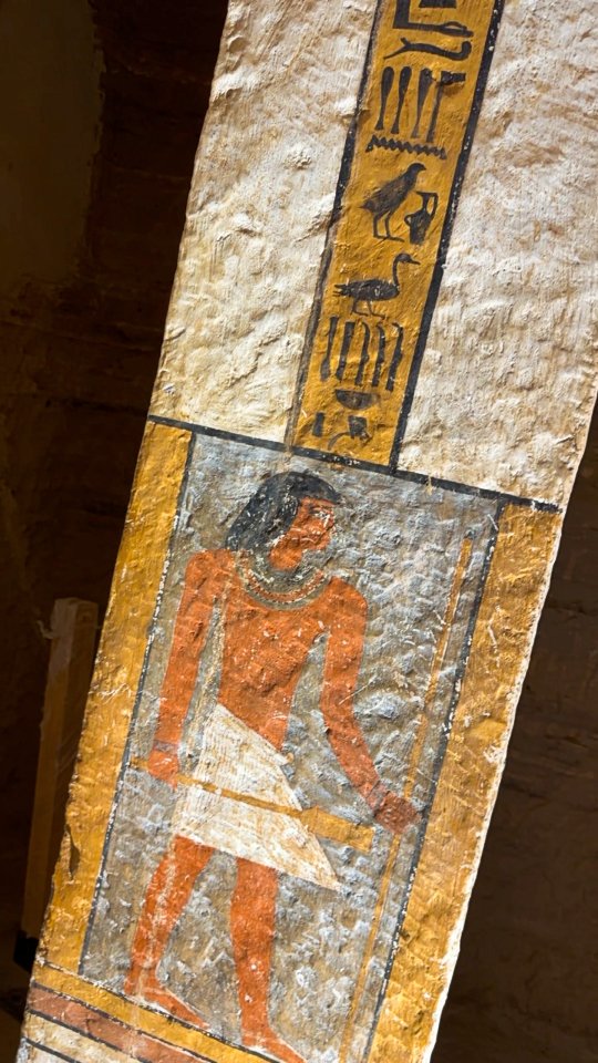 The ancient Egyptian rock cut tomb of Sarenput ll, a governor during ...