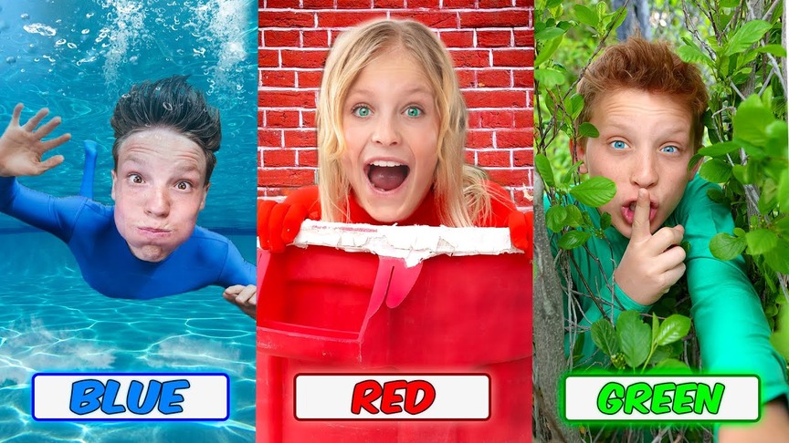 I can't believe how good these hiding spots were! 😁 | Ninja Kidz