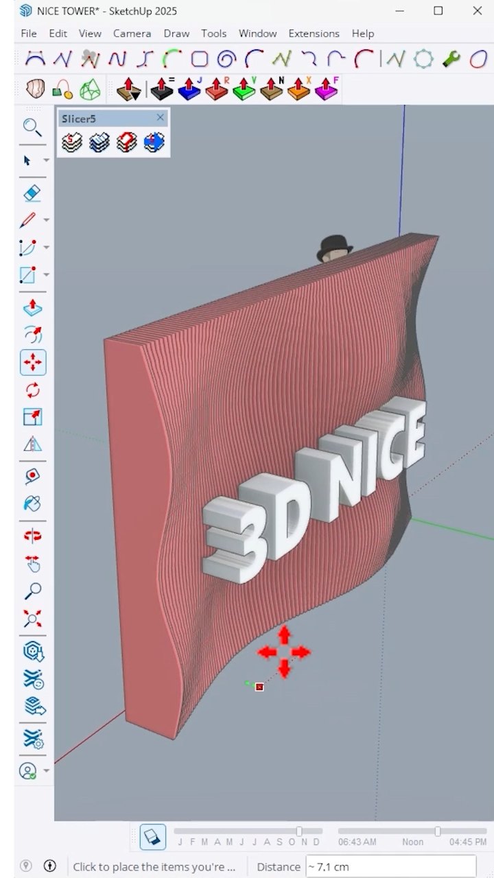 SketchUp tutorial 🌟The fastest way to create a parametric text wall in ...