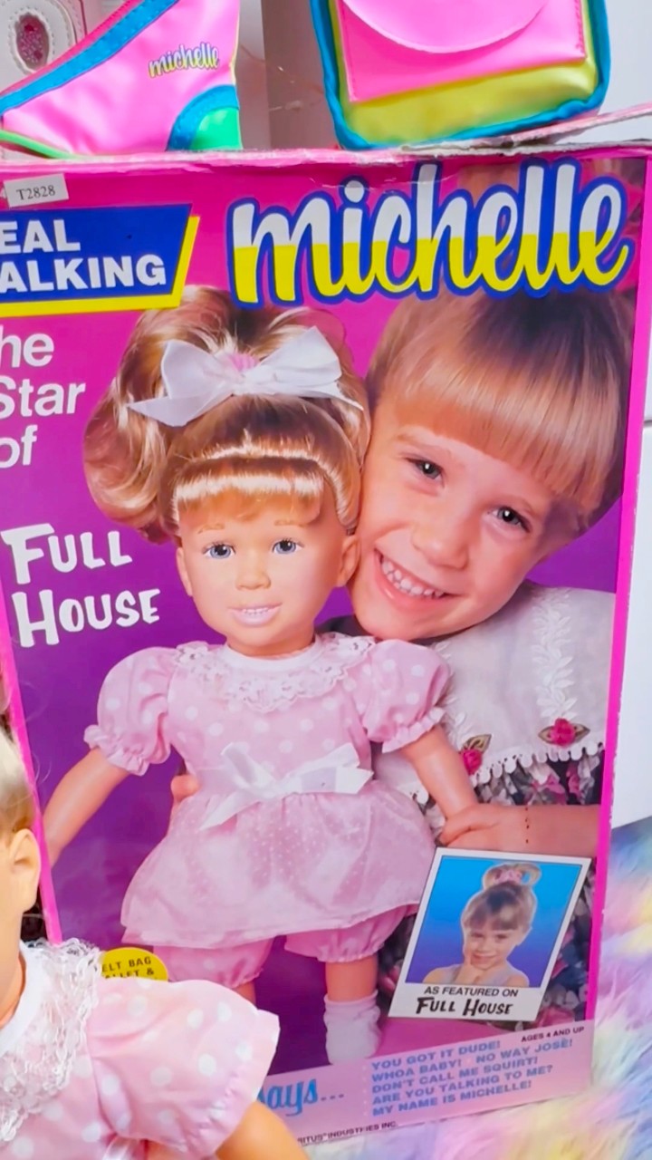 Did you know there was a Michelle Tanner doll who talked? I loved