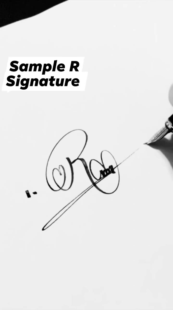 Sample Signature for R @highlight Highlight #highlightseveryone # ...