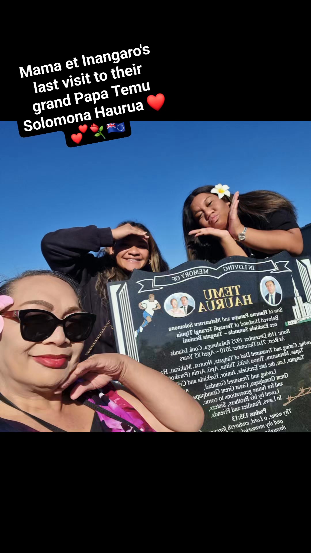 Te Akaroa!! Te inangaro e te mii o te nga mokopuna tamaine i to raua ...
