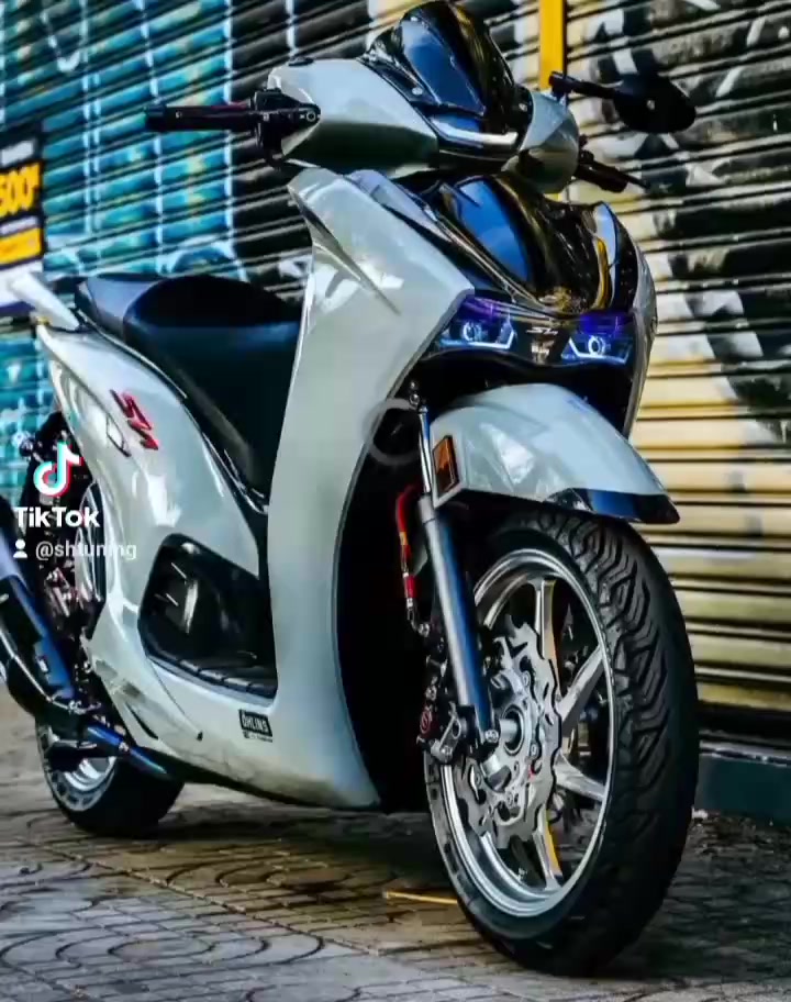 Side License Plate Holder Scooter 50 CCM Honda SFX X8R-S NSCR SH SKY Tuning 