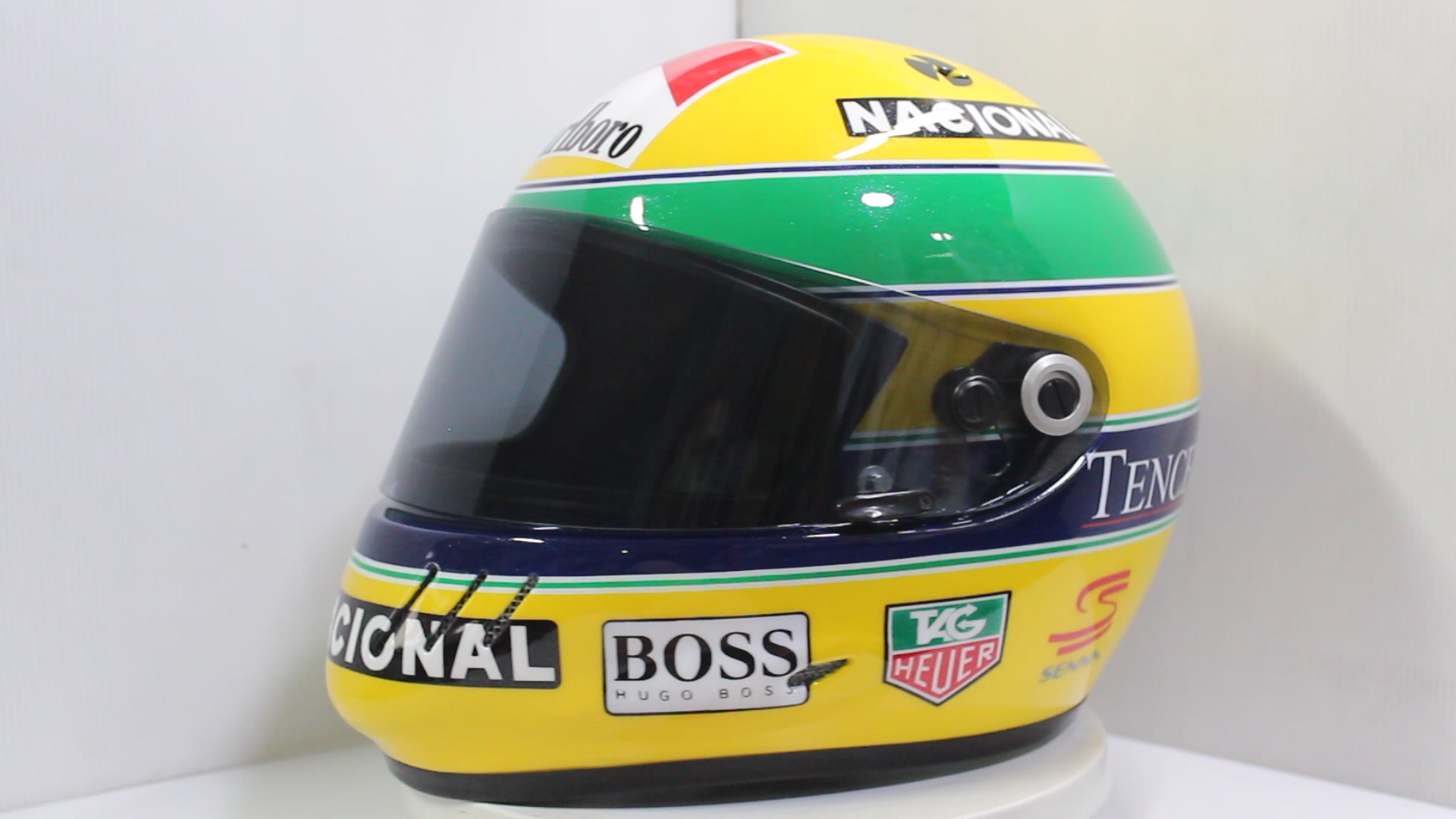 Shoei Wyvern II Ayrton Senna | 9A Helmets Design