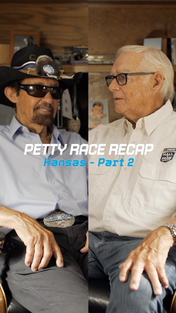 Petty Race Recap - Kansas Part 2 - Adjustments | Richard Petty | Facebook