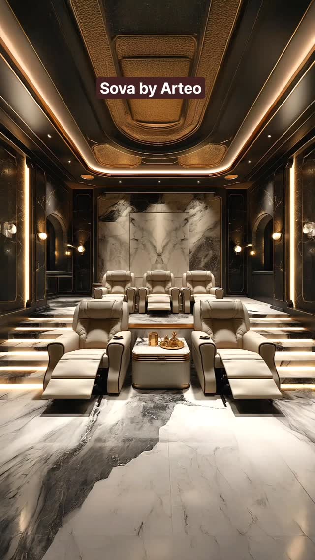 Timeless Home theatre by Arteo! Luxury Beyond The Screen This Arteo ...