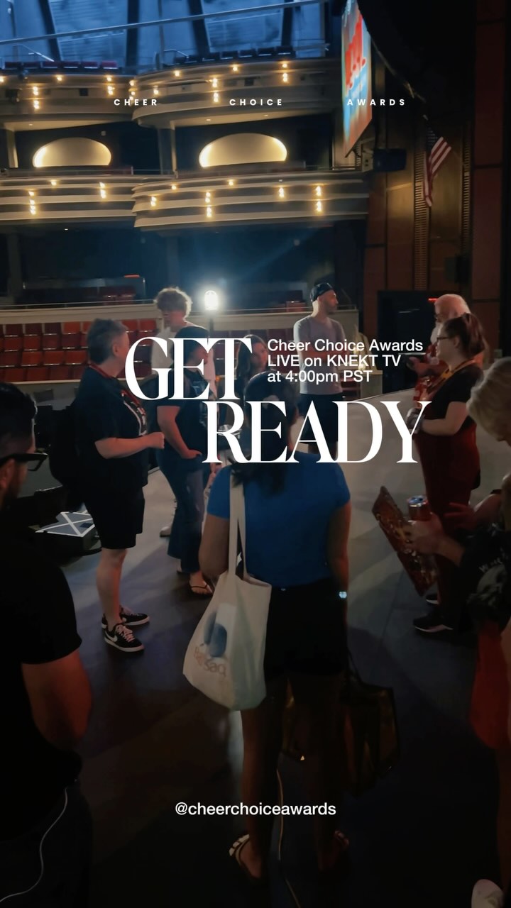 GET. READY! The Cheer Choice Awards are TOMORROW! 🔥🏆 ️ We have been ...