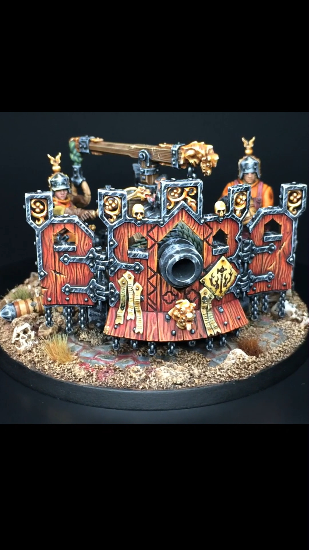 Warhammer Age Of Sigmar – Grand Canon Soudefer (Occasion) – Villes De Sigmar, Non Peint Age Of Sigmar Canon