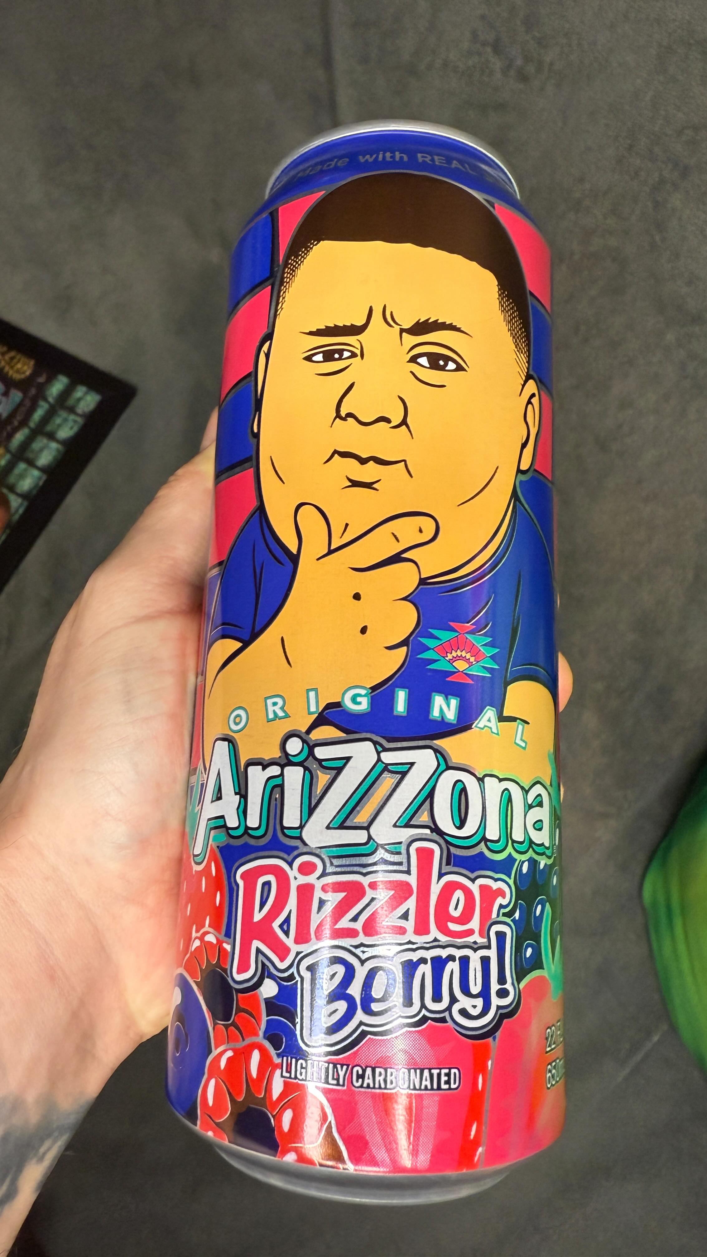 AriZona X The Rizzler Rizzler Berry Taste Test🤔🫐🥤 📲October 14 at ...