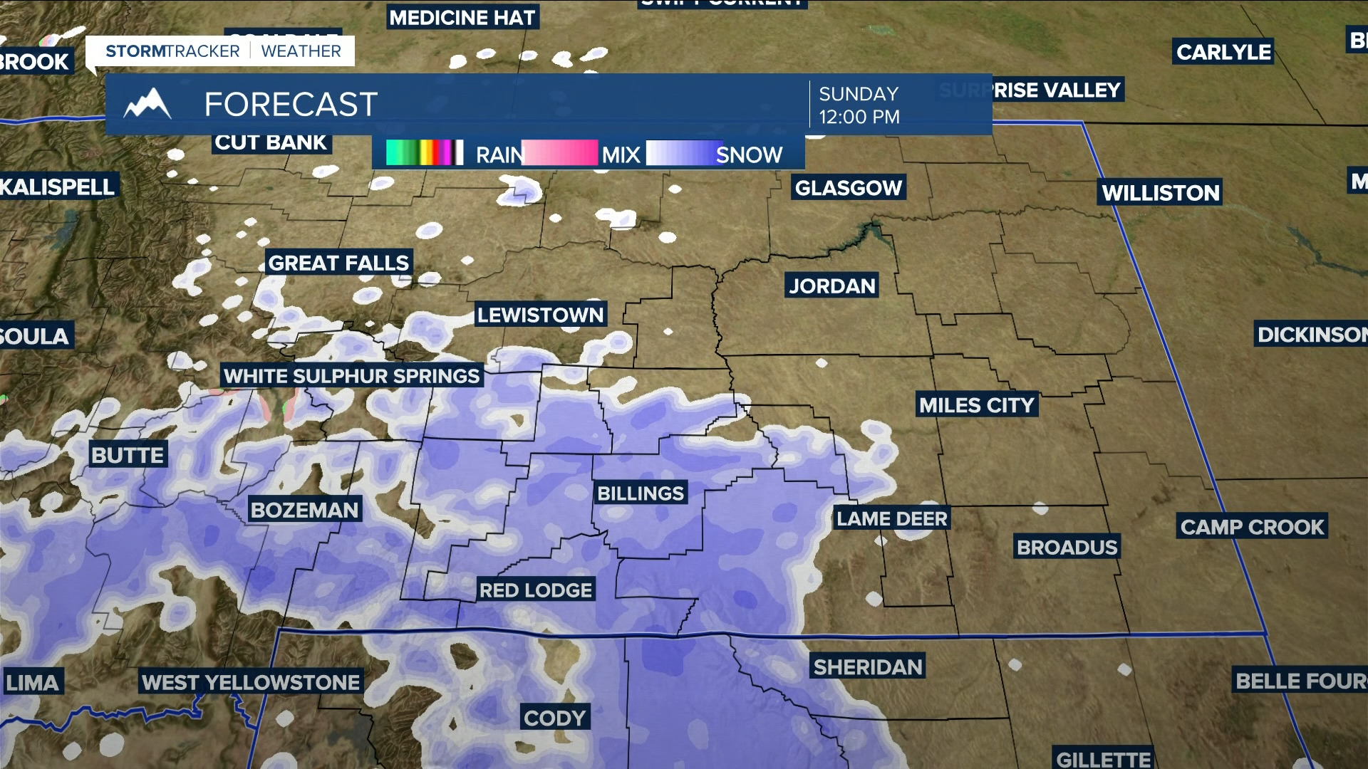 Q2 Billings Area Weather: Rain, snow, and cool to cold through the ...