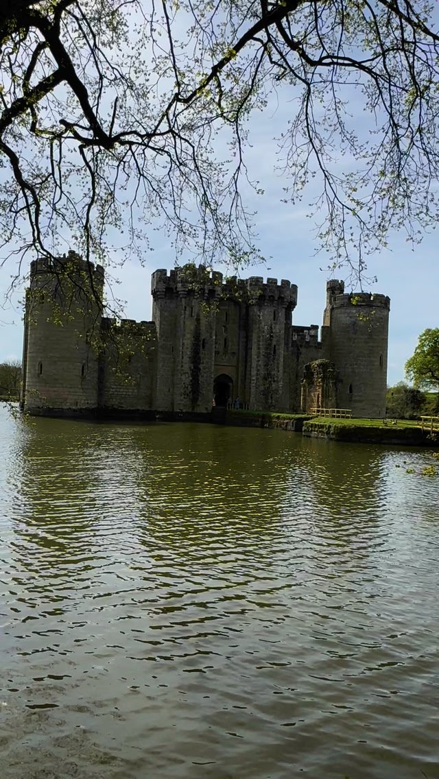 Bodiam Castle is a 14th-century moated castle near Robertsbridge in ...