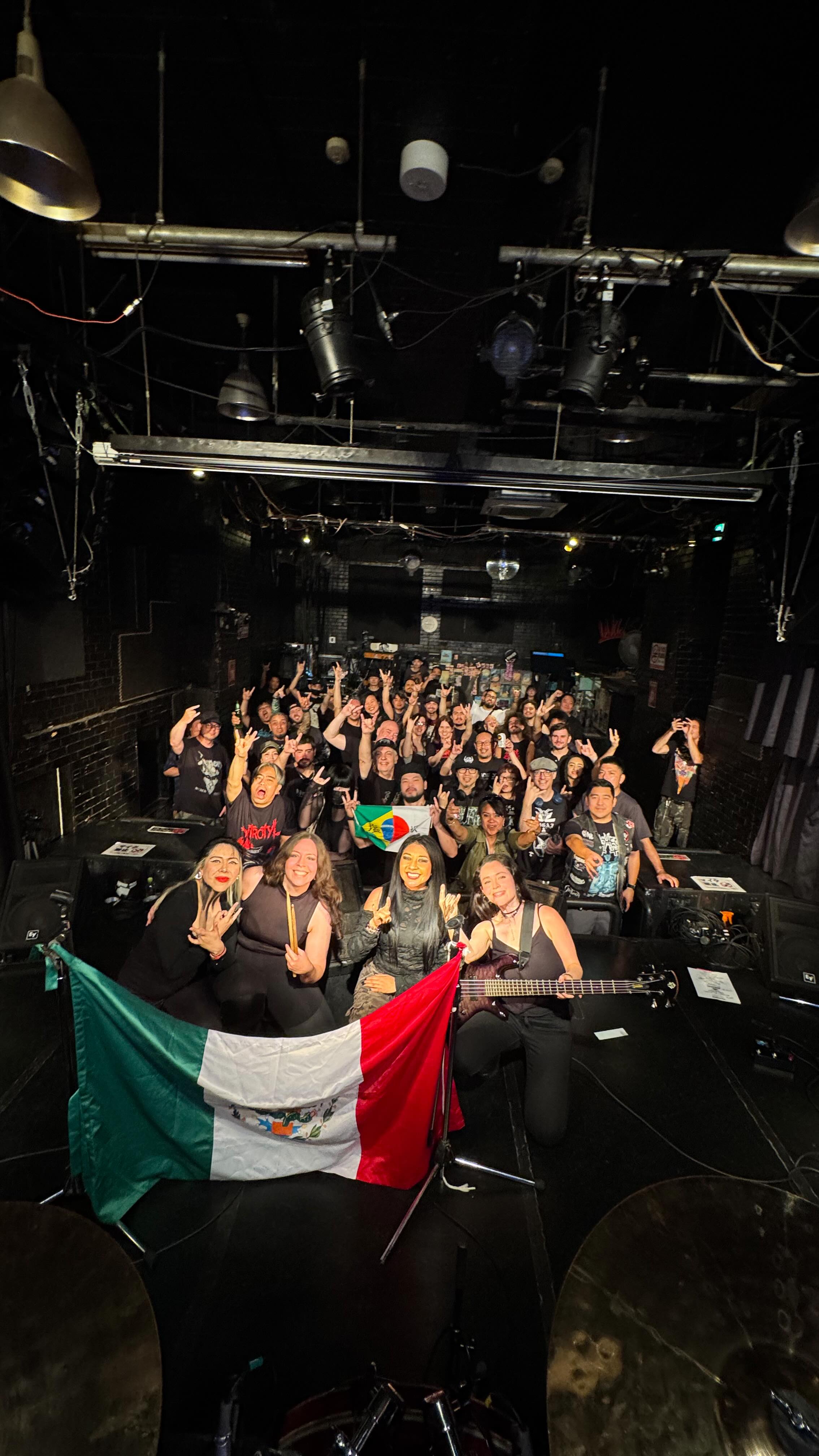 Kawasaki was incredible! Who's coming to Shibuya tonight?! #metal