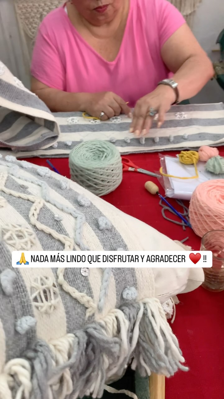 TALLER PRESENCIAL DE BORDADO MARROQUÍ SIETE TÉCNICAS TEXTILES; NO ...